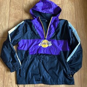 NBA Lakers quarter zip jacket
